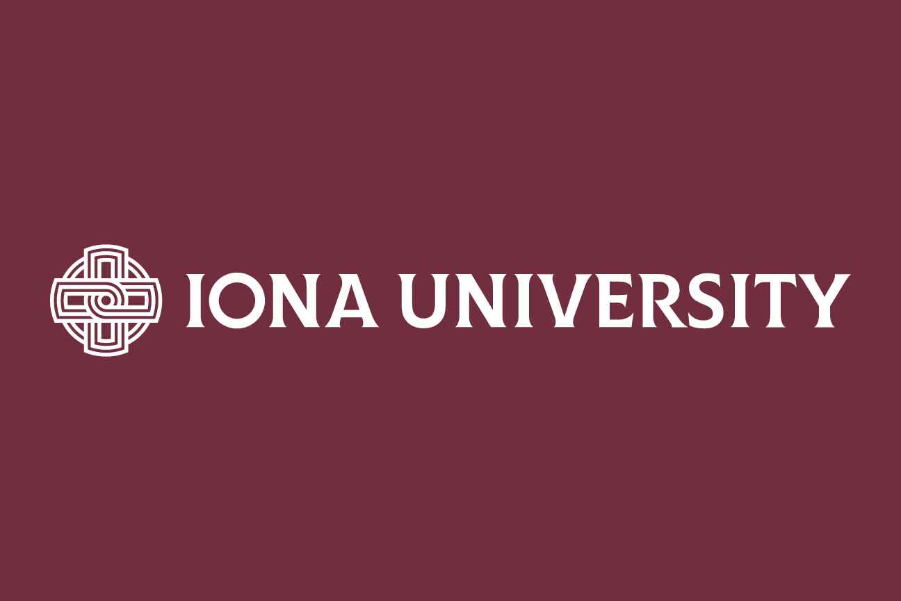 university mark horizontal, white on maroon variant, cell 23