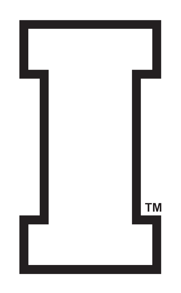 Block I, white with black outline variant, cell 4