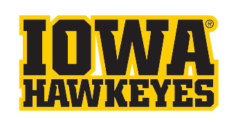 Iowa Hawkeyes wordmark, color variant, cell 21