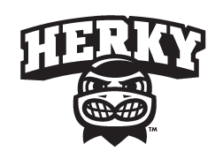 Herky Mascot, head, black and white variant, cell 11