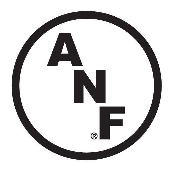 ANF circle logo, white circle with black outline and black text variant, cell 3