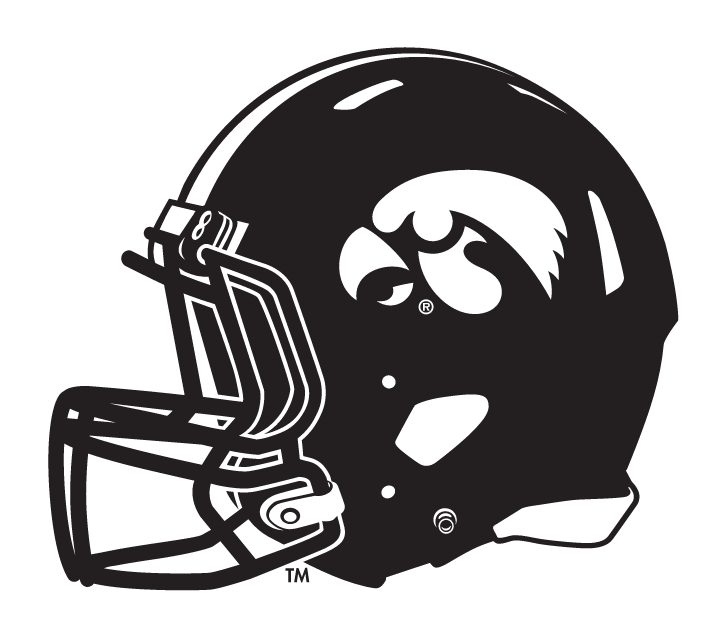helmet, black with white tigerhawk, yellow outline variant, cell 4