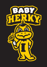 Baby Herky, full color on dark variant, cell 2