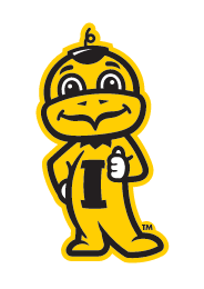Baby Herky, yellow and black outline variant, cell 21