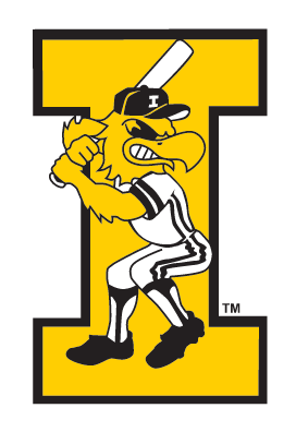 Herky the Hawk on I, baseball, color variant, cell 1