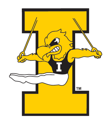 Herky the Hawk on I, gymnastics, color variant, cell 7