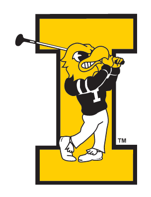 Herky the Hawk on I, golf, color variant, cell 11