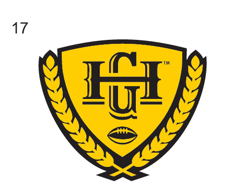 Heroes Game logo, full color with Iowa Hawkeyes and Nebraska Cornhuskers text variant, cell 17