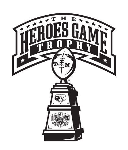 Heroes Game Trophy, black and white, alternate variant, cell 4