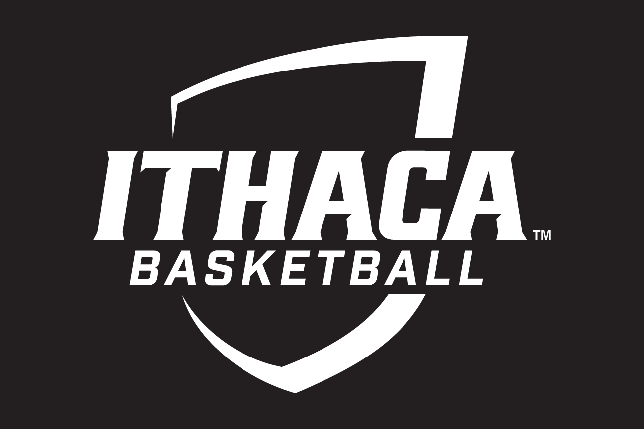 Ithaca Basketball, white on black variant, cell 64