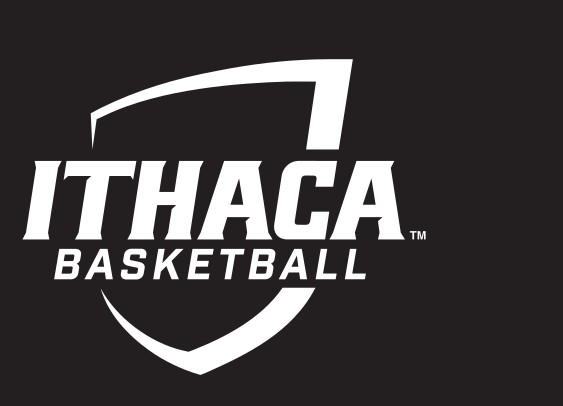 Ithaca Basketball, white on black variant, cell 64