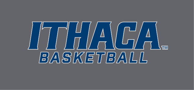 Ithaca Basketball, blue and white on grey variant, cell 177