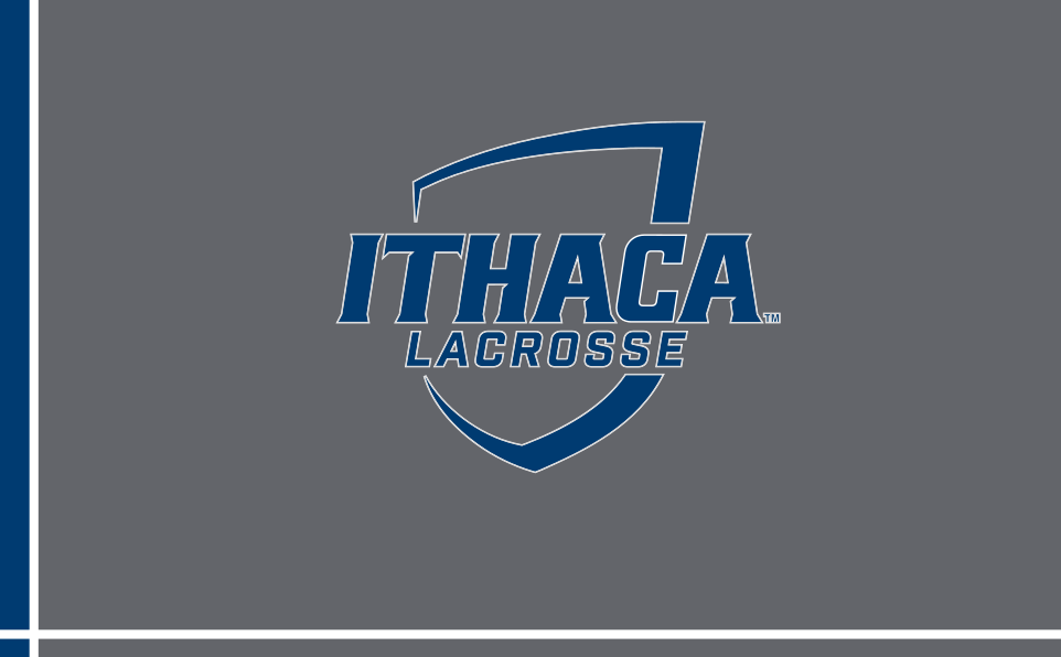 Ithaca College Lacrosse, navy/blue on grey variant, cell 97