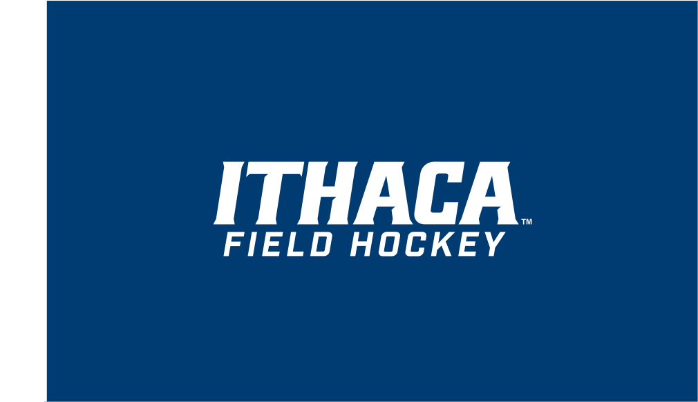 Ithaca Field Hockey, white on blue variant, cell 191
