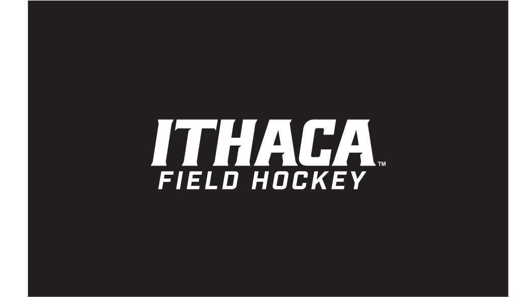 Ithaca Field Hockey, white on black variant, cell 194