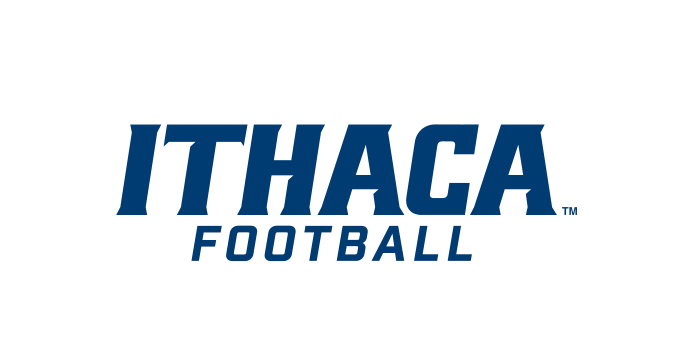 Ithaca Football, blue/white on white variant, cell 195