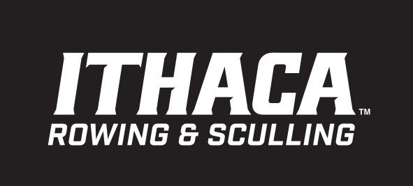 Ithaca Rowing & Sculling, white on black variant, cell 234