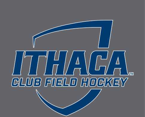 Ithaca College Club Field Hockey, blue and white on grey variant, cell 297