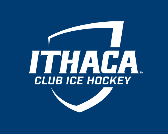 Ithaca College Club Ice Hockey, white on blue variant, cell 311