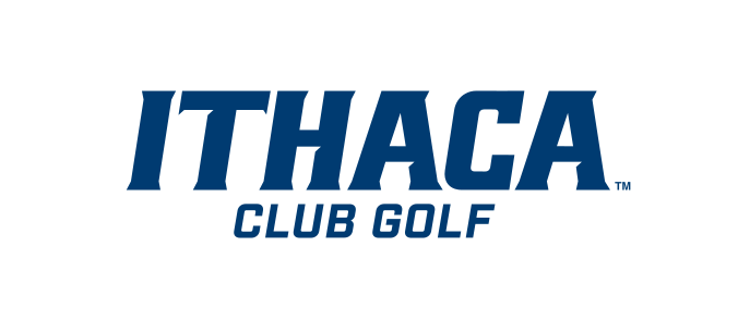 Ithaca Club Golf, navy on white variant, cell 395