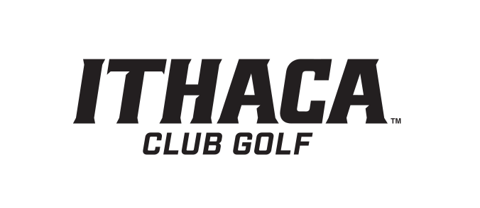 Ithaca Club Golf, navy on white variant, cell 398