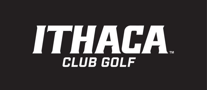 Ithaca Club Golf, white on black variant, cell 399
