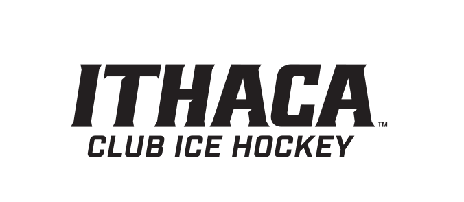 Ithaca Club Ice Hockey, navy on white variant, cell 403
