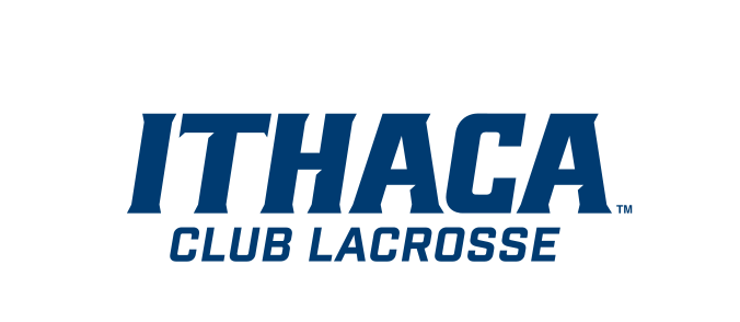 Ithaca Club Lacrosse, navy on white variant, cell 405