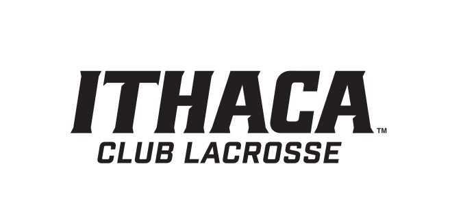 Ithaca Club Lacrosse, navy on white variant, cell 408
