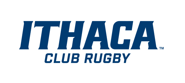Ithaca Club Rugby, blue on white variant, cell 410