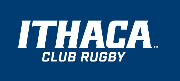 Ithaca Club Rugby, white on blue variant, cell 411