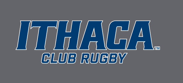 Ithaca Club Rugby, blue on grey variant, cell 412