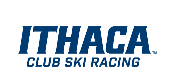Ithaca Club Ski Racing, blue on white variant, cell 420