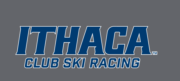 Ithaca Club Ski Racing, blue on grey variant, cell 422
