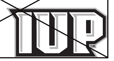 IUP logo, in corner variant