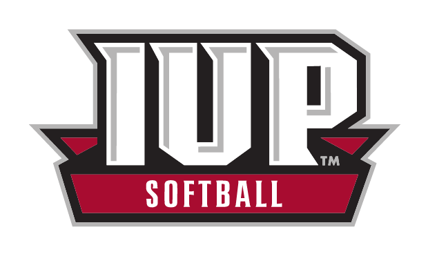 IUP logo, Softball lockup variant