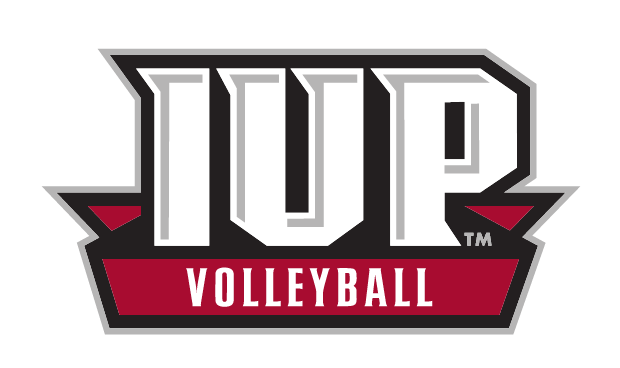 IUP logo, Volleyball lockup variant