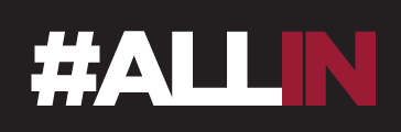 #ALLIN, white and red variant