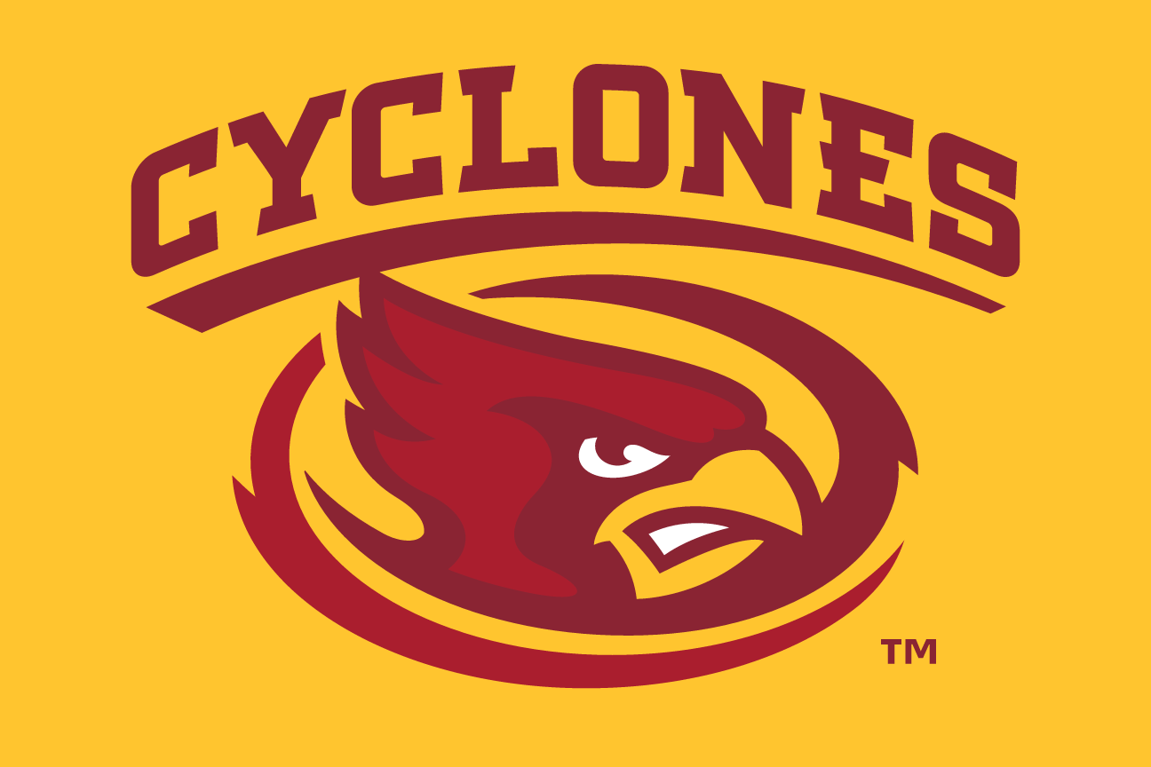 Cyclones lockup, color on gold variant, cell 25