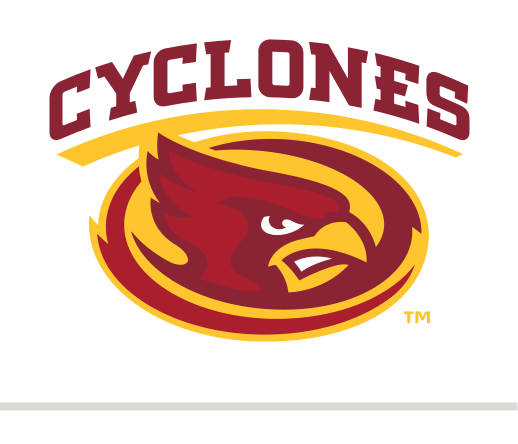 Cyclones lockup, color on white variant, cell 23