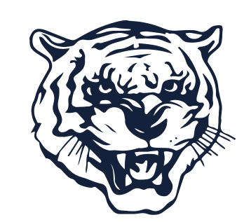 Tiger head mascot, black variant, cell 18
