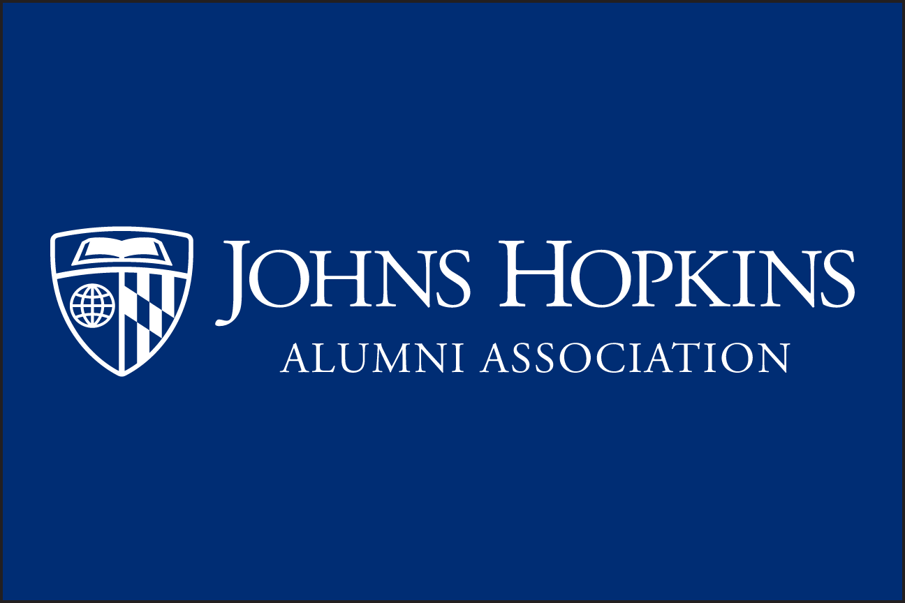 Alumni Association lockup, horizontal reverse variant, cell 37