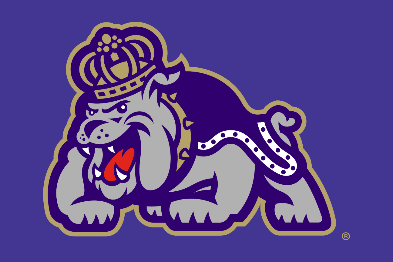 Duke Dog full body, full color on purple variant, cell 11