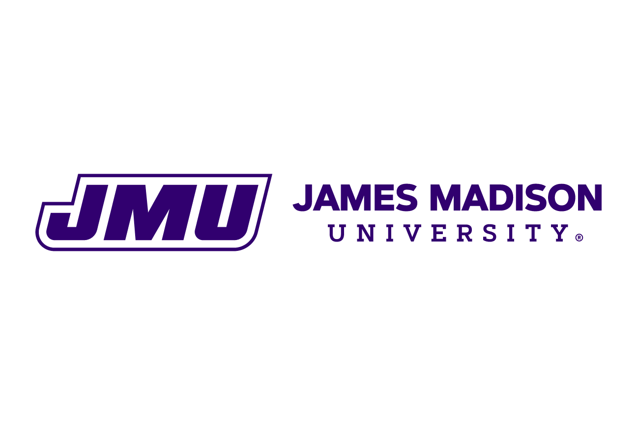 JMU James Madison University, horizontal color variant, cell 34