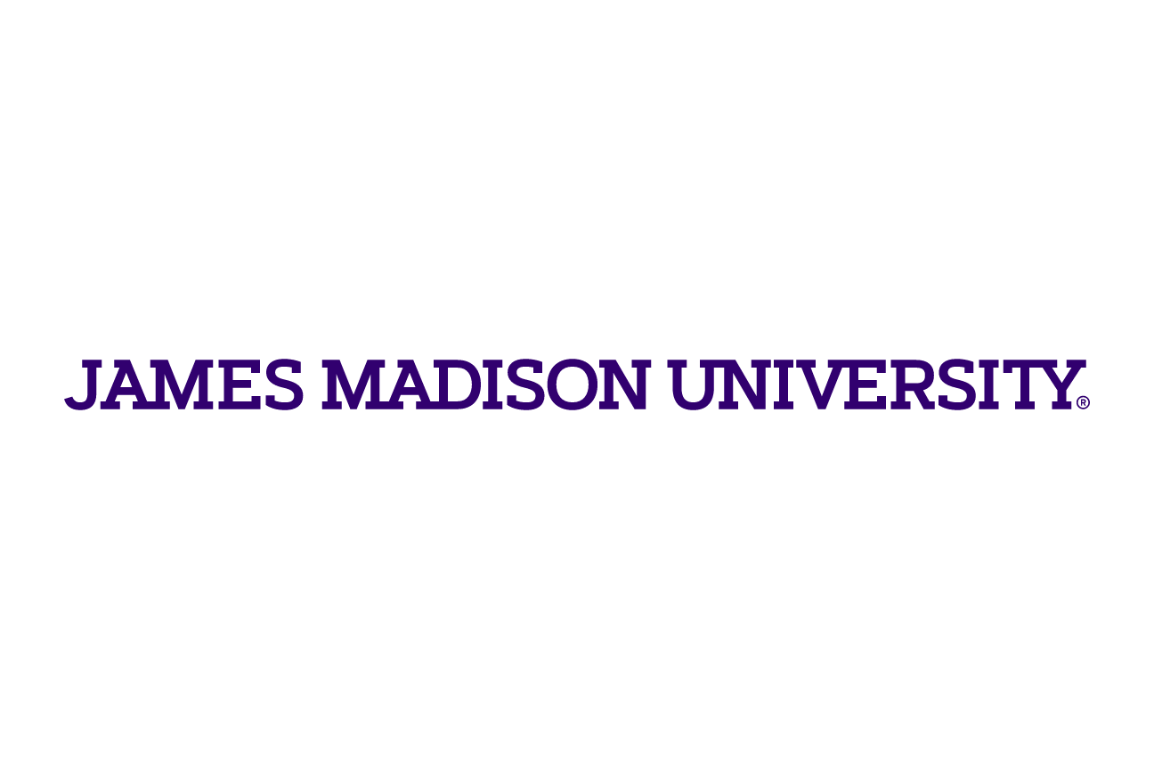 James Madison University, horizontal purple variant, cell 38
