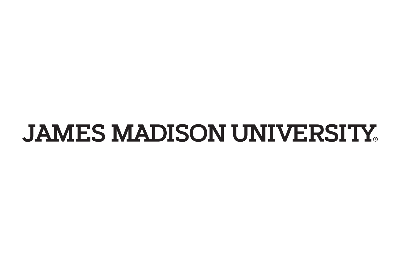 James Madison University, horizontal black variant, cell 39