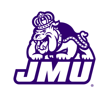 Bulldog with JMU, black and white variant, cell 27