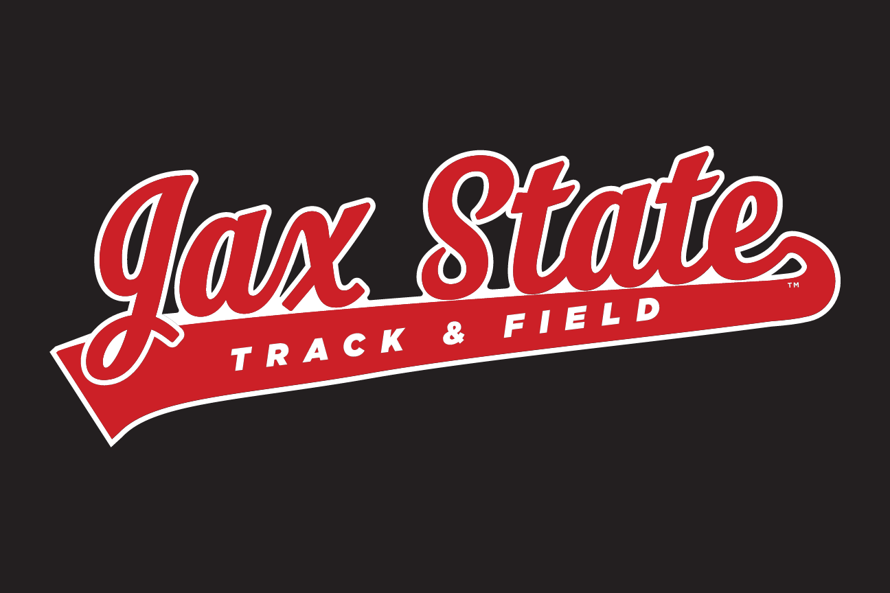 Jax State Script Wordmark, Track & Field variant, cell 55
