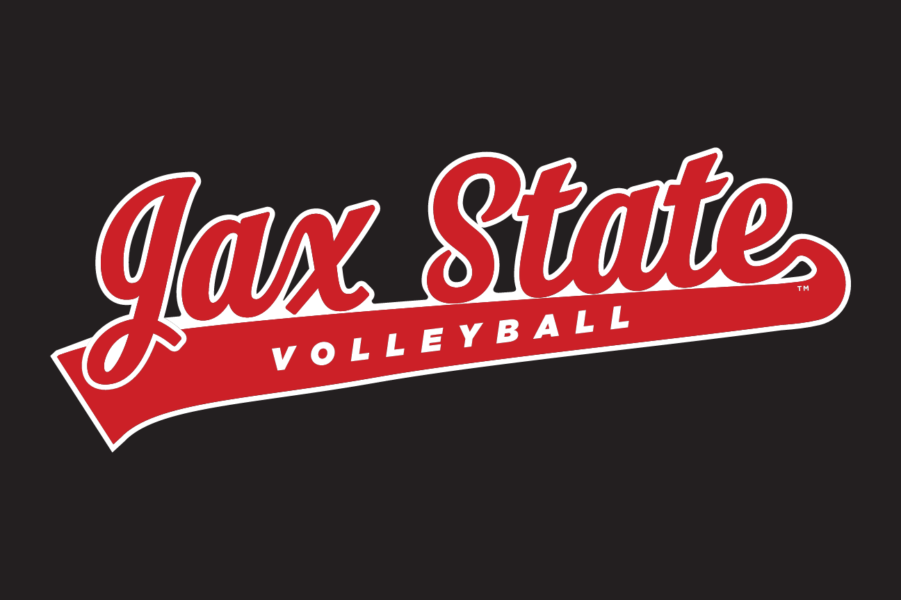 Jax State Script Wordmark, Volleyball variant, cell 61