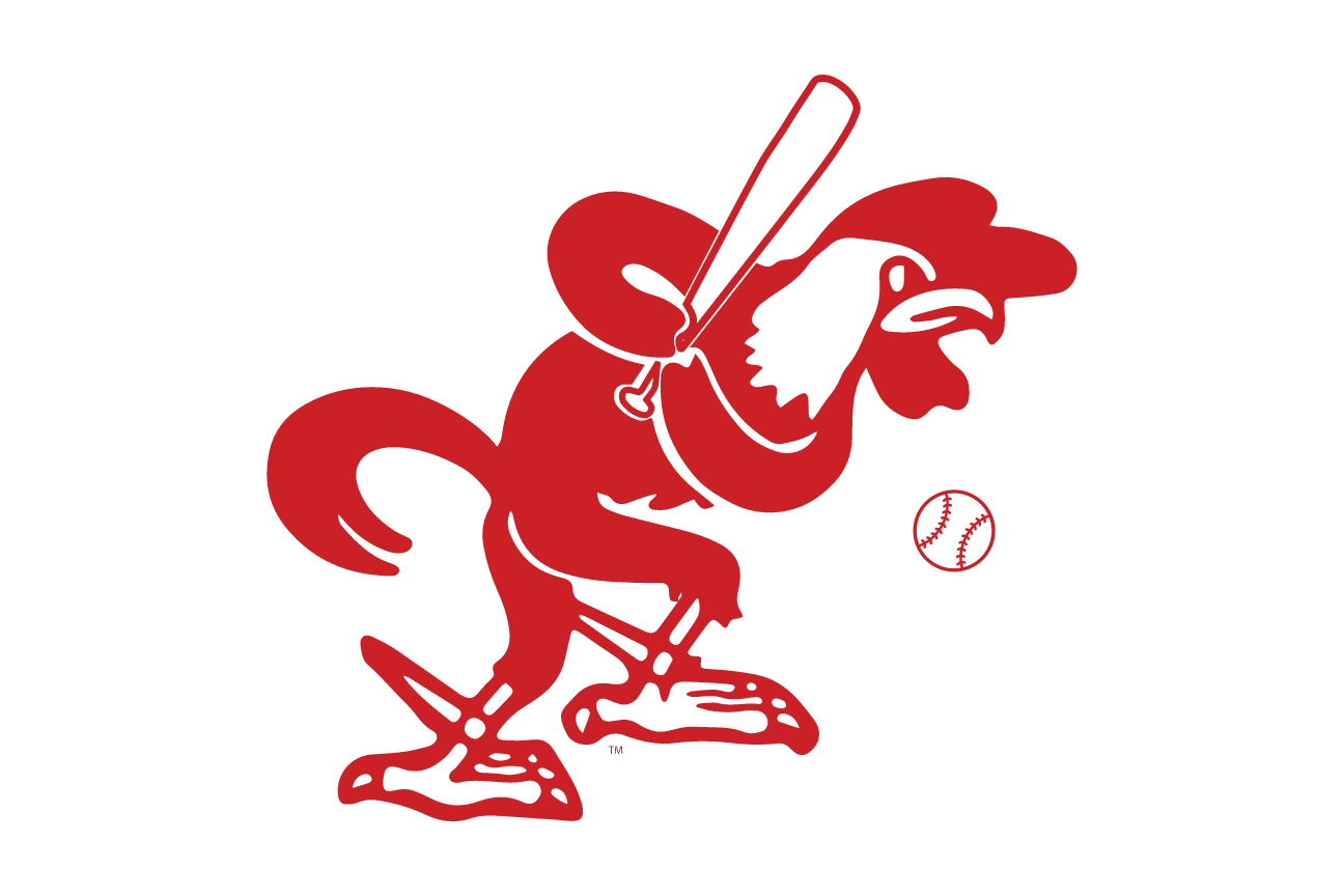 mascot caricature, Baseball, red variant, cell 79